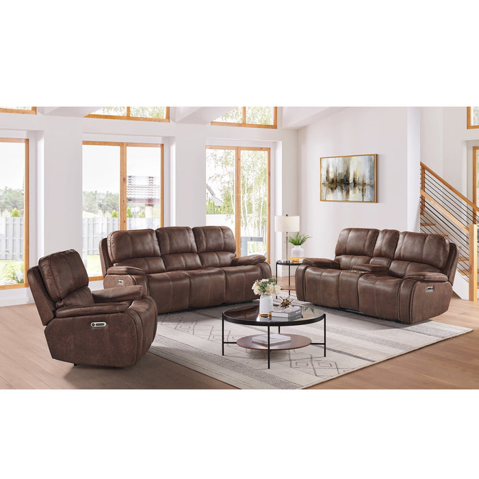 Atlantis Living Room Set in Heritage Brown - Tony’s Furniture Store & Linen (GA) - Multi Location