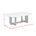 Morris 2PC Occasional Marble Table Set in White - Tony’s Furniture Store & Linen (GA) - Multi Location