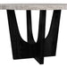 Oregon Round Table in Black - Tony’s Furniture Store & Linen (GA) - Multi Location