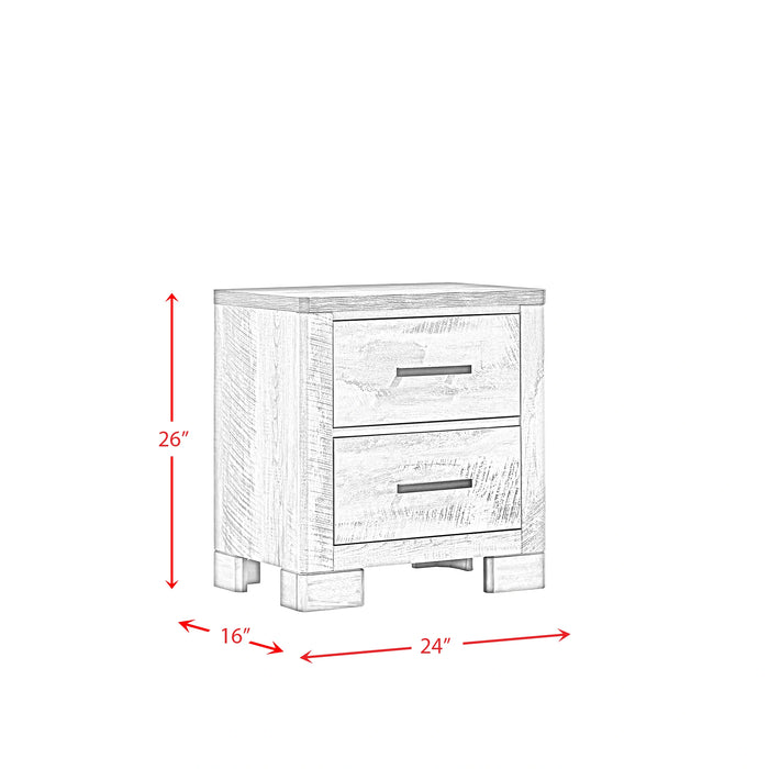 Millers Cove Nightstand Two-Tone Grey - Tony’s Furniture Store & Linen (GA) - Multi Location