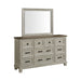Farmington Bedroom Set in Medium Brown and Washed Stone - Tony’s Furniture Store & Linen (GA) - Multi Location