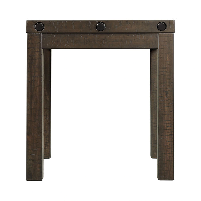 Colorado Occasional End Table w/USB/Power Charcoal - Tony’s Furniture Store & Linen (GA) - Multi Location