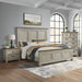 Farmington Bedroom Set in Medium Brown and Washed Stone - Tony’s Furniture Store & Linen (GA) - Multi Location