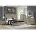 Whit-Ash Panel Bedroom Set with Door Chest in Light Grey - Tony’s Furniture Store & Linen (GA) - Multi Location