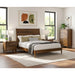 Malibu Bedroom Set with 2 Nightstands in Walnut - Tony’s Furniture Store & Linen (GA) - Multi Location