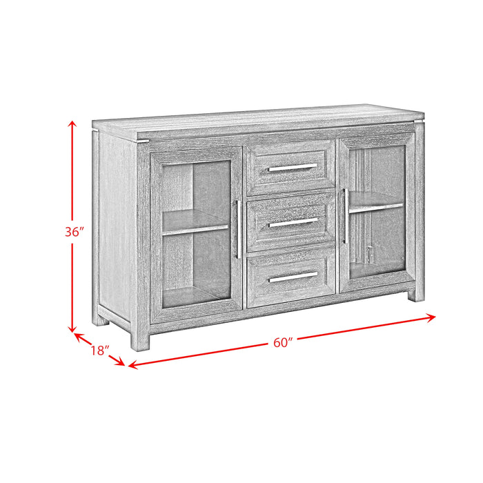 Elodie Server in Charcoal - Tony’s Furniture Store & Linen (GA) - Multi Location