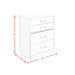 Irvine Mini Dressing Table with Stool, LED and USB in Glossy White - Tony’s Furniture Store & Linen (GA) - Multi Location