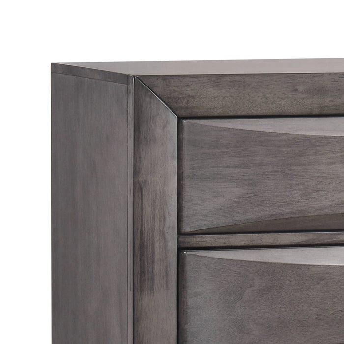 Emily Chest Grey 5Drawer (Sturdy) - Tony’s Furniture Store & Linen (GA) - Multi Location