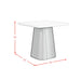 Edison End Table in White and Black - Tony’s Furniture Store & Linen (GA) - Multi Location