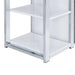 Midway 80"" TV Console with Firelight in White - Tony’s Furniture Store & Linen (GA) - Multi Location