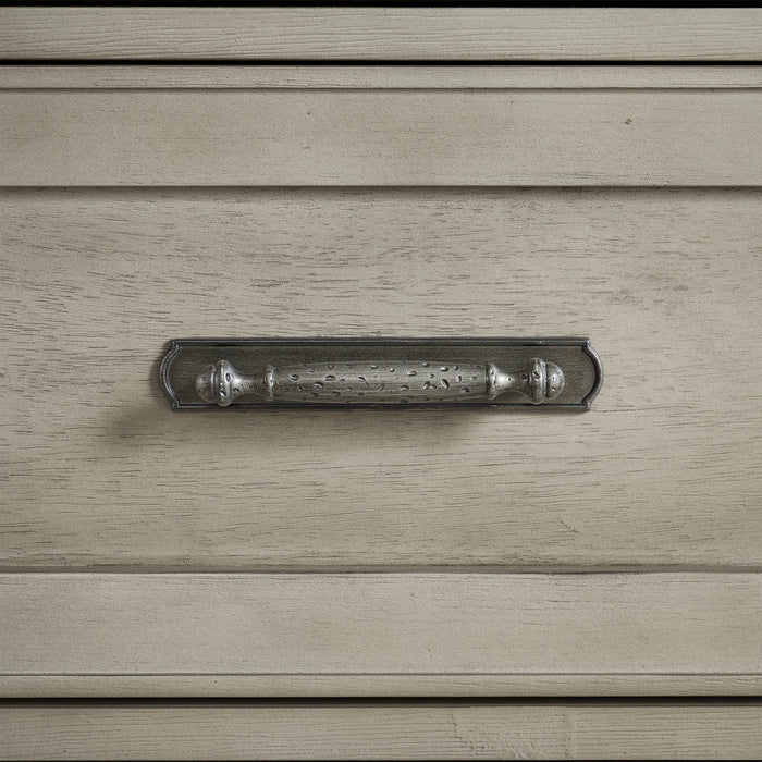 Farmington 5-Drawer Chest in Medium Brown and Washed Stone - Tony’s Furniture Store & Linen (GA) - Multi Location