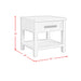 Avalanche End Table with USB in Antique White - Tony’s Furniture Store & Linen (GA) - Multi Location