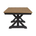 Montrose Dining Table with 20"" Leaf in Espresso and Brown - Tony’s Furniture Store & Linen (GA) - Multi Location