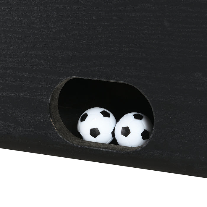 Amaya Indoor Foosball with LED in Black (3A Packing) - Tony’s Furniture Store & Linen (GA) - Multi Location