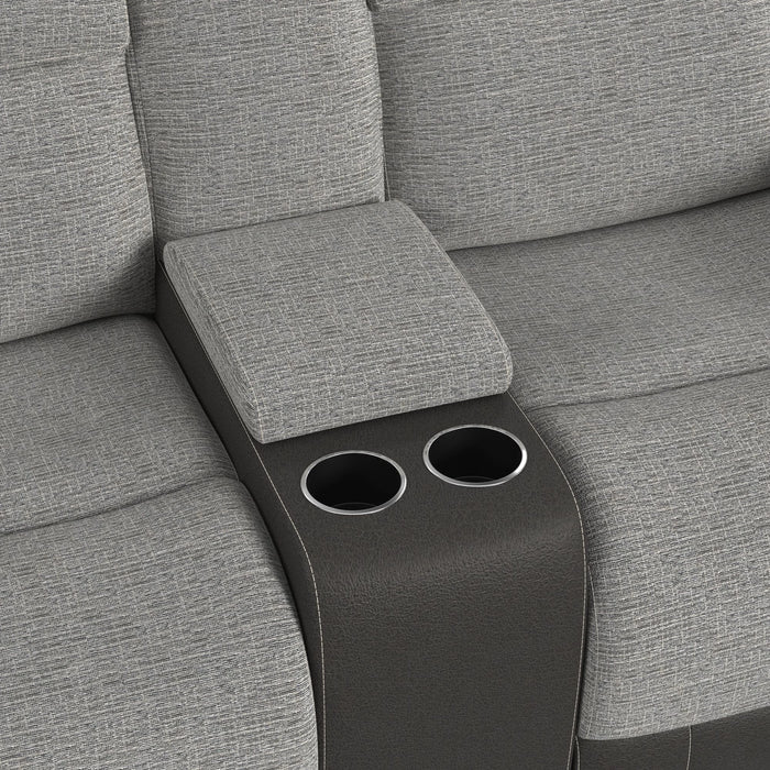 Hornet 3PC Sectional Set with Console and 2 Recliners - Tony’s Furniture Store & Linen (GA) - Multi Location