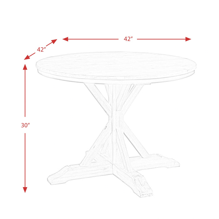 Callista Round 5PC Dining Set-Table and Four Seats - Tony’s Furniture Store & Linen (GA) - Multi Location