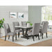 Everdeen Dining Set in Charcoal - Tony’s Furniture Store & Linen (GA) - Multi Location