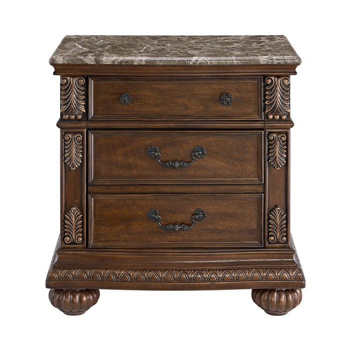 Cadenza Nightstand with USB-C in Brown - Tony’s Furniture Store & Linen (GA) - Multi Location