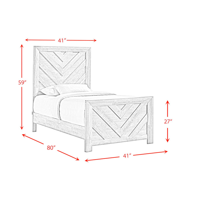 Ellen Bed White - Tony’s Furniture Store & Linen (GA) - Multi Location