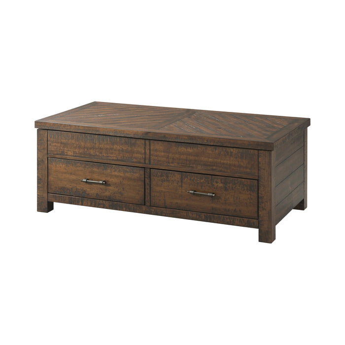 Jax Occasional Table Set in Cherry - Tony’s Furniture Store & Linen (GA) - Multi Location