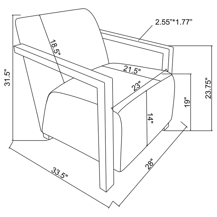 Diego Accent Chair - Tony’s Furniture Store & Linen (GA) - Multi Location