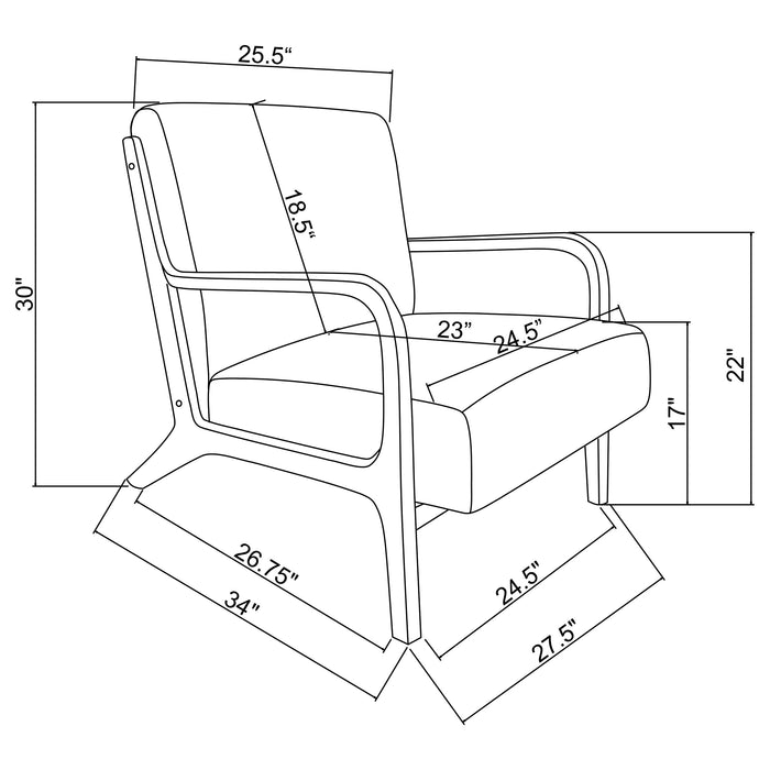 Foster Accent Chair - Tony’s Furniture Store & Linen (GA) - Multi Location