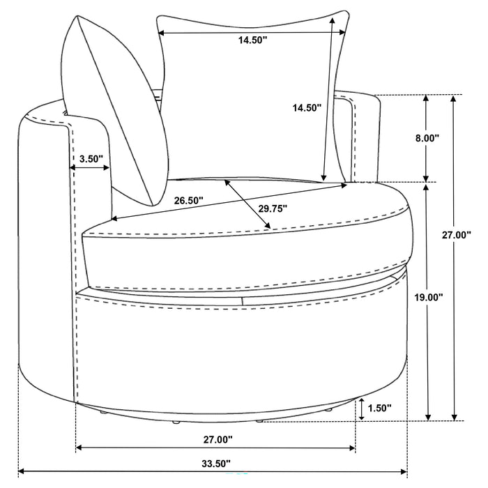 Debbie Accent Chair - Tony’s Furniture Store & Linen (GA) - Multi Location
