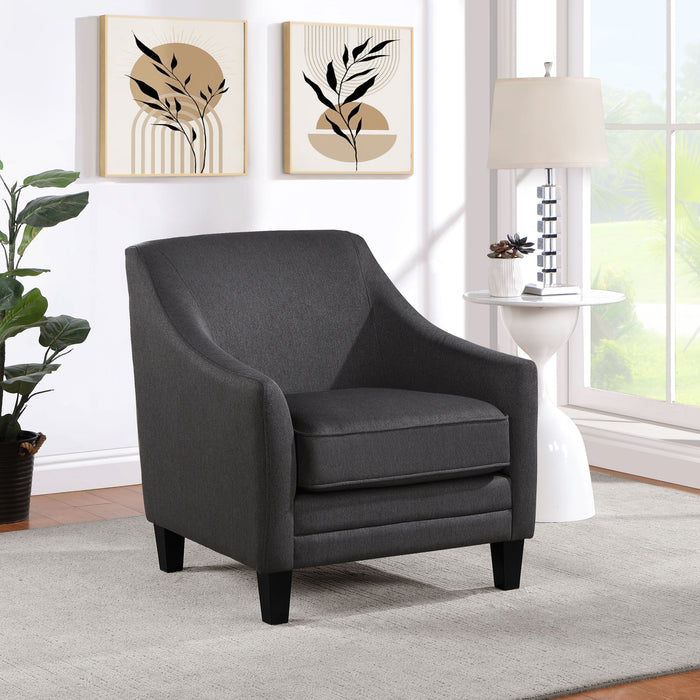 Liam Upholstered Sloped Arm Accent Club Chair - Tony’s Furniture Store & Linen (GA) - Multi Location