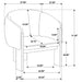 Valdez Accent Chair - Tony’s Furniture Store & Linen (GA) - Multi Location