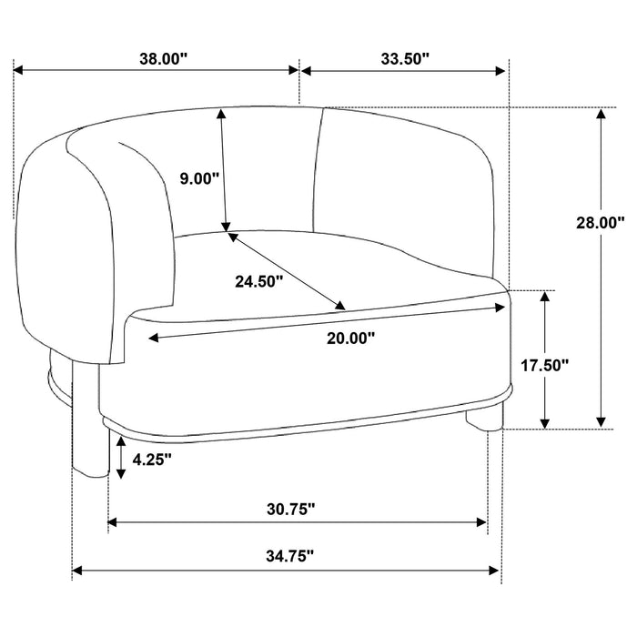 Lawler Accent Chair - Tony’s Furniture Store & Linen (GA) - Multi Location