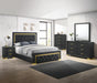 Crown Mark Furniture Pepe King Upholstered Bed image