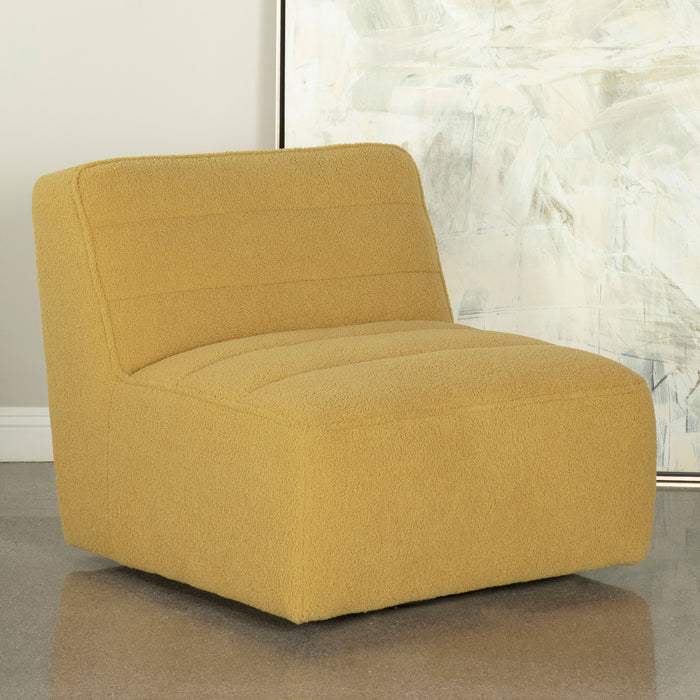 Cobie Upholstered Swivel Armless Chair - Tony’s Furniture Store & Linen (GA) - Multi Location