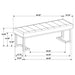 Mesa Bench - Tony’s Furniture Store & Linen (GA) - Multi Location