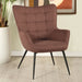 Isla Upholstered Flared Arms Accent Chair with Grid Tufted - Tony’s Furniture Store & Linen (GA) - Multi Location