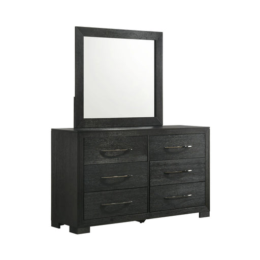Allan Dresser & Mirror Set in Black - Tony’s Furniture Store & Linen (GA) - Multi Location