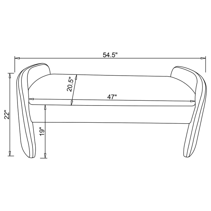 Peoria Bench - Tony’s Furniture Store & Linen (GA) - Multi Location