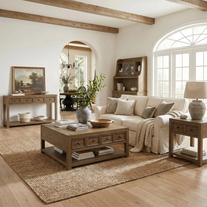 Heritage & Home End Table in Oak Brown - Tony’s Furniture Store & Linen (GA) - Multi Location