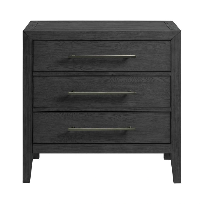 Versailles Contemporary 3-Drawer Nightstand - Tony’s Furniture Store & Linen (GA) - Multi Location