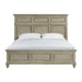 Whit-Ash Panel Bed in Light Grey - Tony’s Furniture Store & Linen (GA) - Multi Location