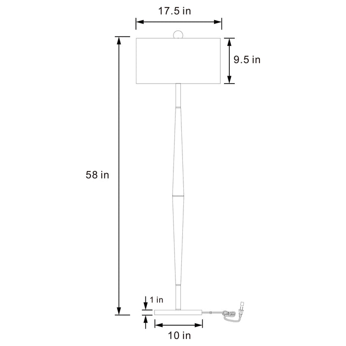 Flanary Floor Lamp - Tony’s Furniture Store & Linen (GA) - Multi Location