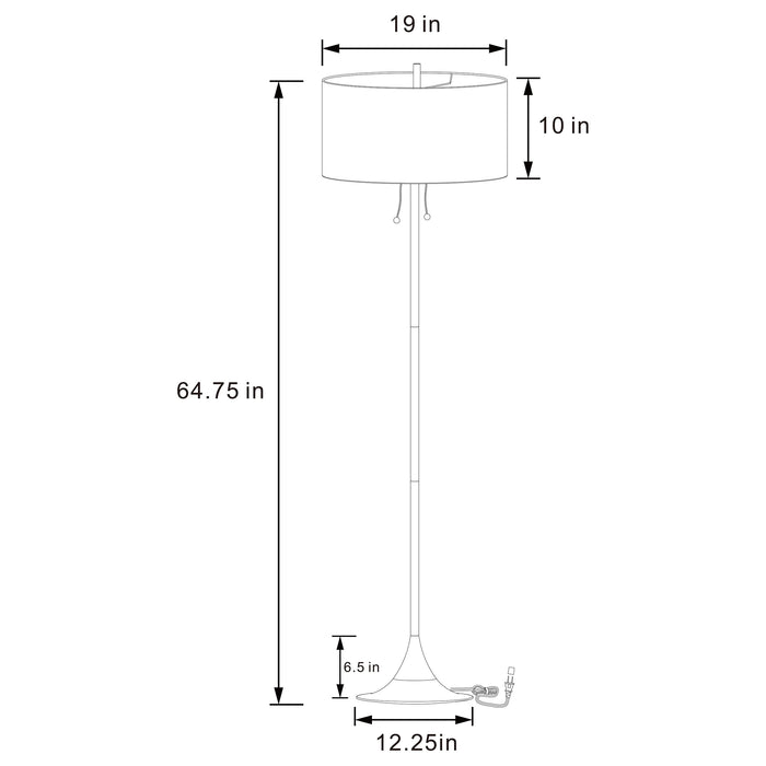Elmira Floor Lamp - Tony’s Furniture Store & Linen (GA) - Multi Location