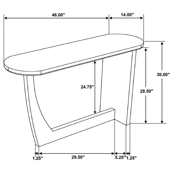Fletcher Console Table - Tony’s Furniture Store & Linen (GA) - Multi Location