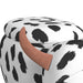 Cow Storage Stool in White and Black - Tony’s Furniture Store & Linen (GA) - Multi Location