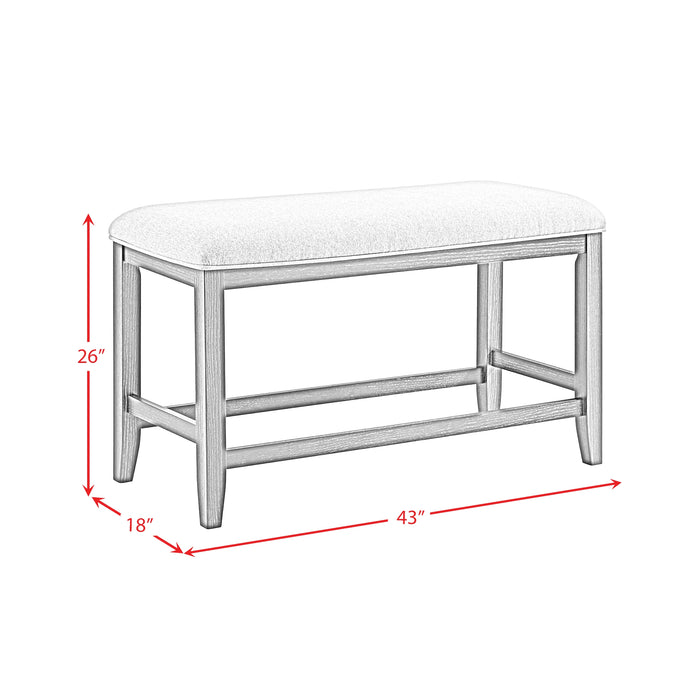 Elodie Counter Height Dining Set in Charcoal - Tony’s Furniture Store & Linen (GA) - Multi Location