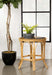 Antonio Round Rattan Tray Top Accent Table Black - Tony’s Furniture Store & Linen (GA) - Multi Location