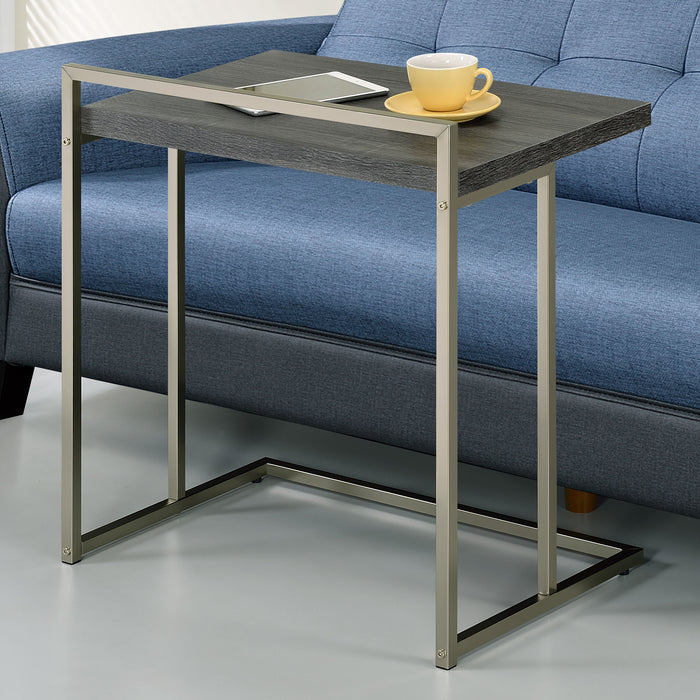 Dani Rectangular Snack Table with Metal Base - Tony’s Furniture Store & Linen (GA) - Multi Location