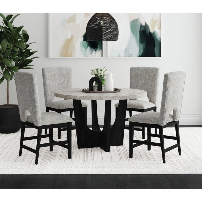 Oregon 5PC Dining Set in Black - Tony’s Furniture Store & Linen (GA) - Multi Location