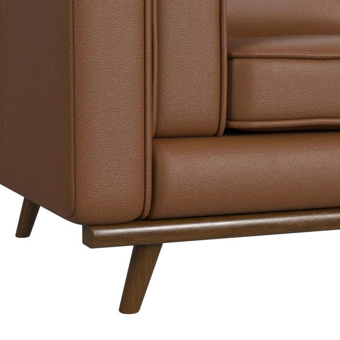 Venus Sofa with Cherry Finished Wooden Front - Tony’s Furniture Store & Linen (GA) - Multi Location