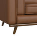 Venus Sofa with Cherry Finished Wooden Front - Tony’s Furniture Store & Linen (GA) - Multi Location