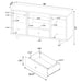 Dalton Accent Cabinet - Tony’s Furniture Store & Linen (GA) - Multi Location